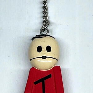 South Park Terrance Figure Keychain Clip Comedy Central Vintage 1998